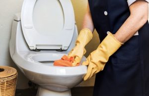como desatascar un wc